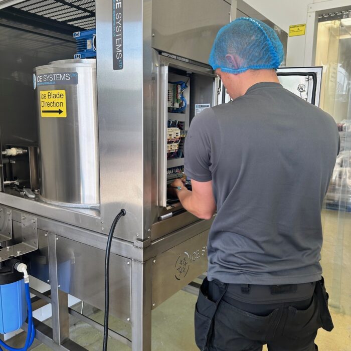 Industrial Ice Machine Installation, Ice Systems