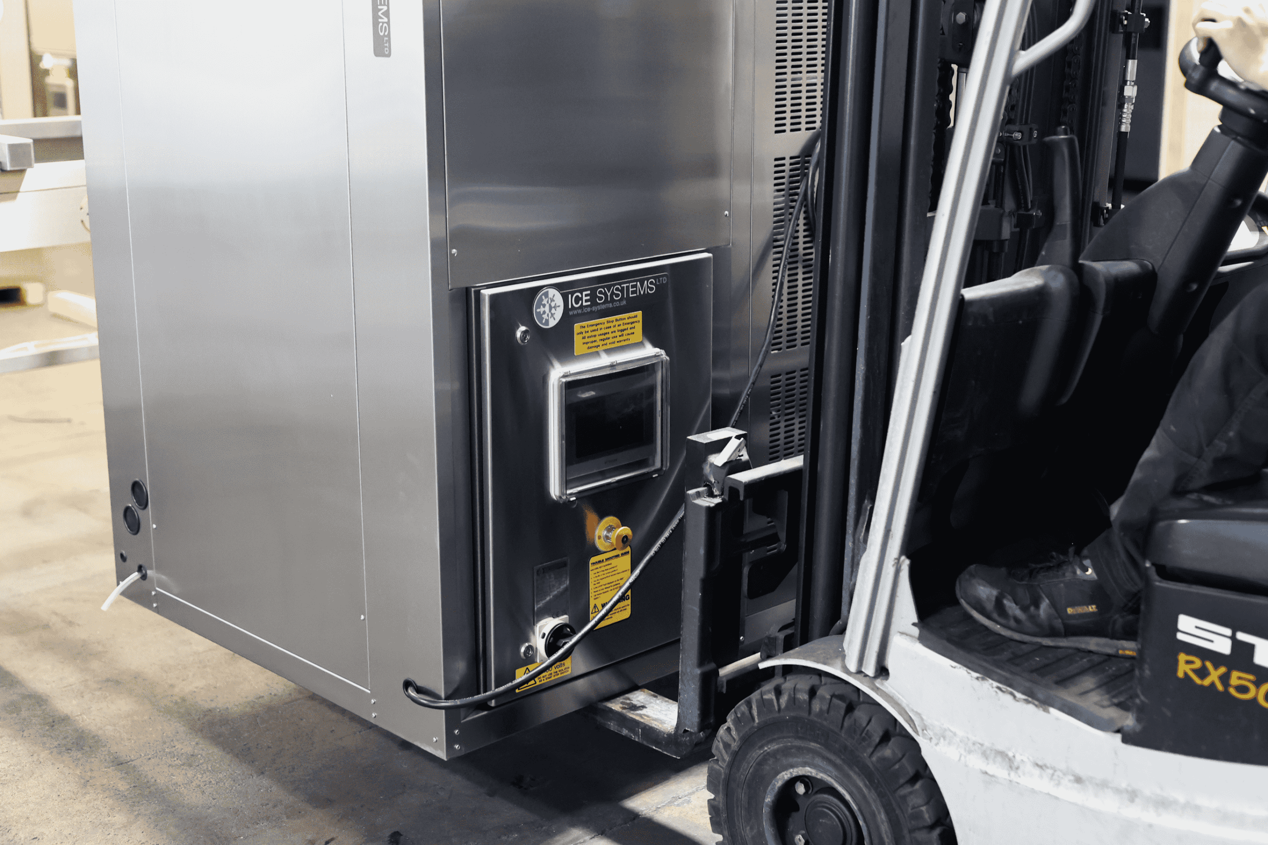 Reliable Industrial Ice Machine Installation, Ice Systems