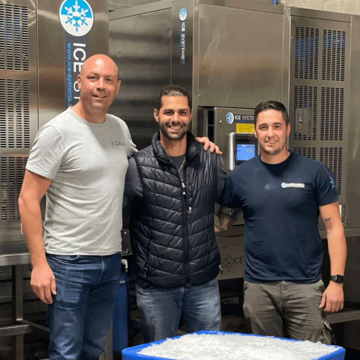 Successful Flake Ice Machine Installation, Industrial Ice Machine Installation, Ice Systems