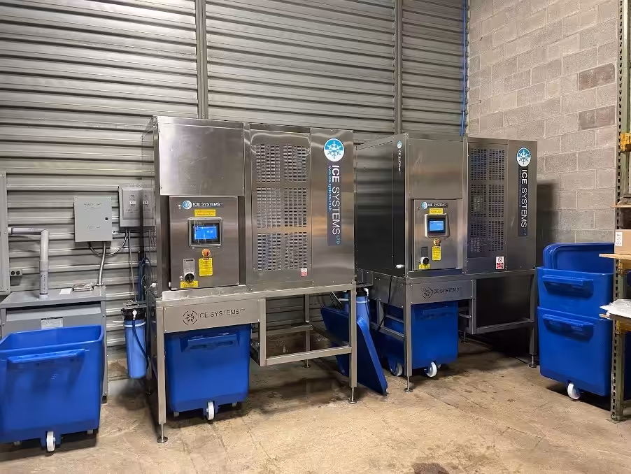 Successful Flake Ice Machine Installation, Industrial Ice Machine Installation, Ice Systems