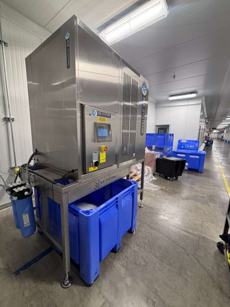 Flake Ice Machine Installation, Industrial Ice Machine Installation, Ice Systems
