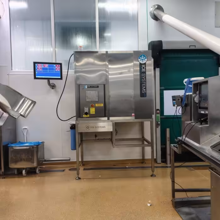 Industrial Ice Machine Installation, Finnebrogue